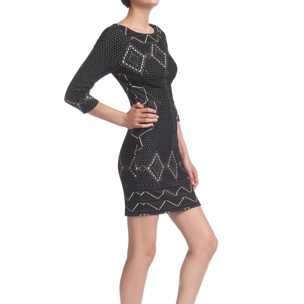 Tracy Reese Black Bodycon Dress